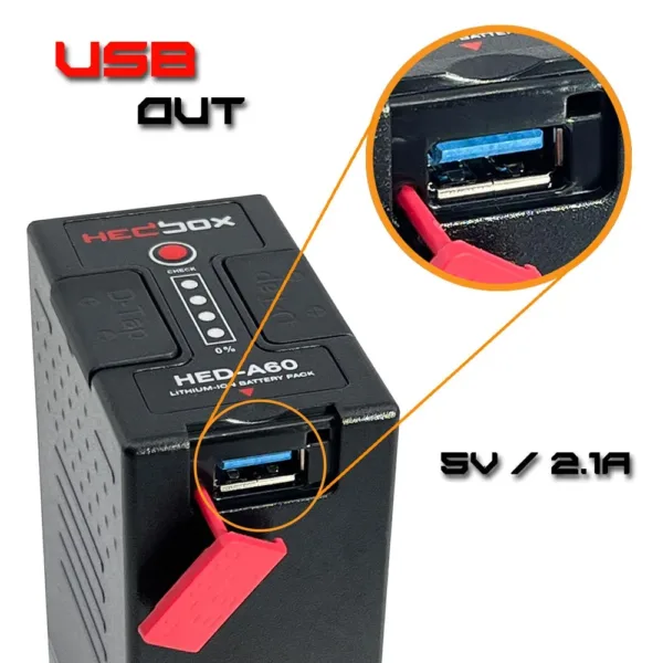 Li-Ion Battery Pack for Canon HD camrecorders HED-A60
