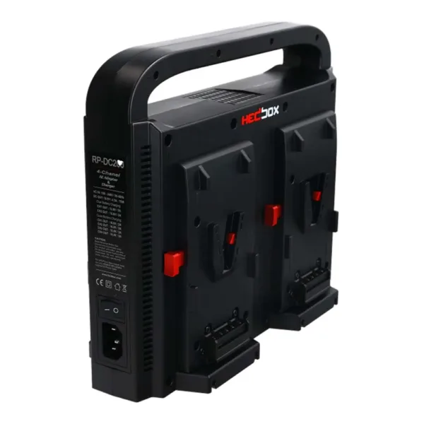 Quad Battery Charger for V-Mount Batteries RP-DC200V