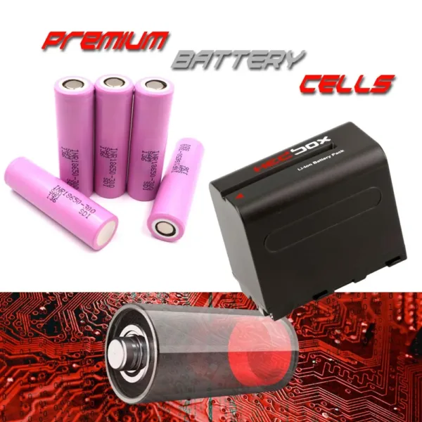 Li-Ion Battery Pack for Sony 48.8Wh 6.6Ah - RP-NPF970