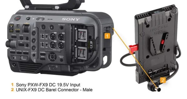 Battery Charger Plate USB & Cable UNIX-FX9