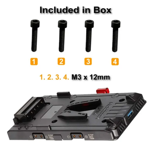 Battery Charger Plate USB & Cable UNIX-URSA