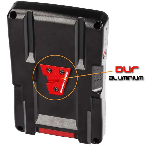 HEDBOX HBP-NPF V-LOCK BATTERY POWER PLATE ADAPTER USE 2X DV NP-F BATTERY