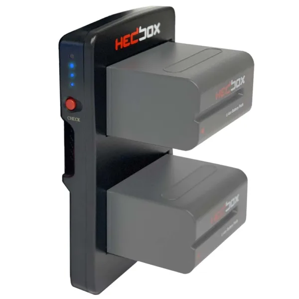 HEDBOX HBP-NPF V-LOCK BATTERY POWER PLATE ADAPTER USE 2X DV NP-F BATTERY